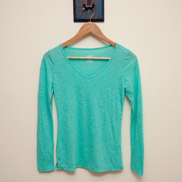 SO Tops - Long Sleeve V-Neck